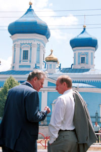 19.02.2014 Vladimir Putin with Petru Lucinschi-2
