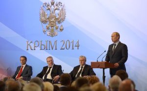 Vladimir Putin in Crimea 2014