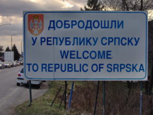 Welcomesign in Brod Republika Srpska