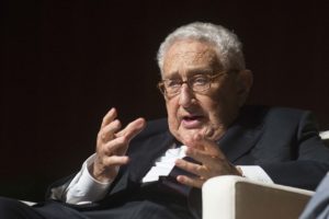 Henry Kissinger at the LBJ Library 2016