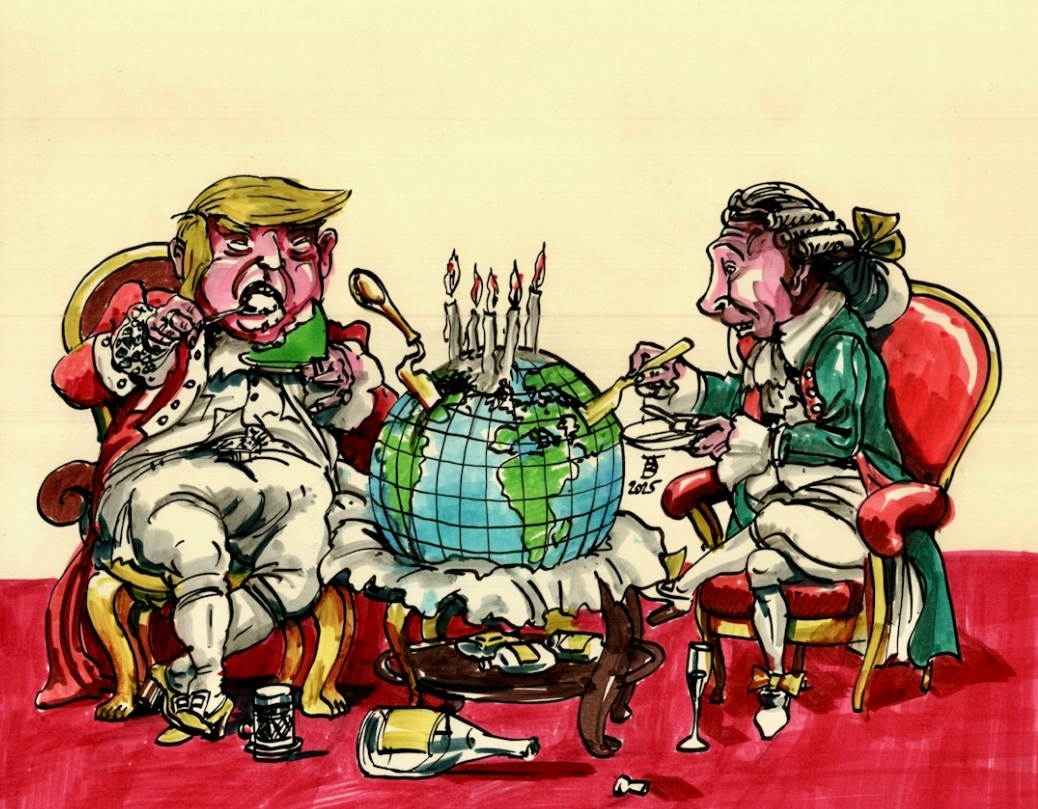 America embraces imperialism and ditches Europe